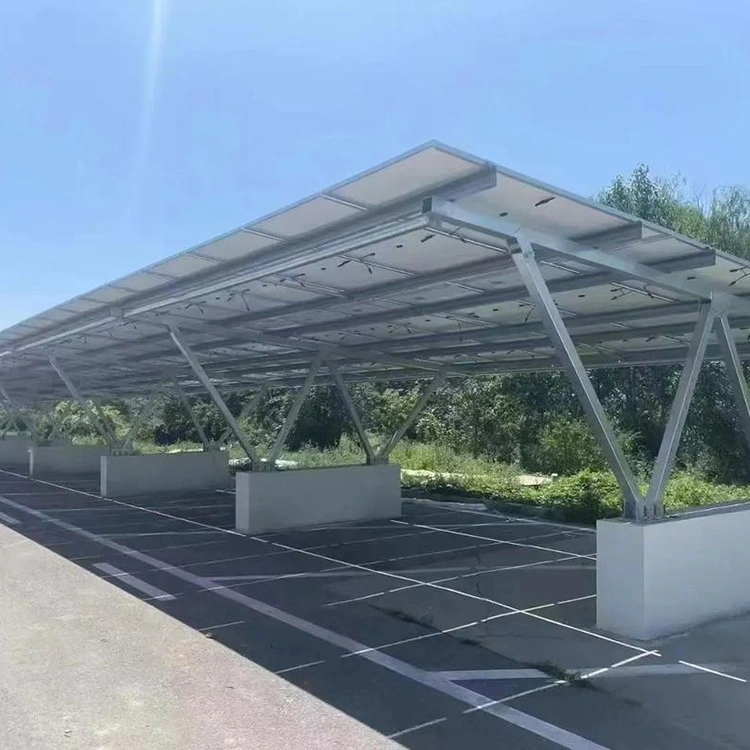 Carport fotovoltaico impermeável BIPV